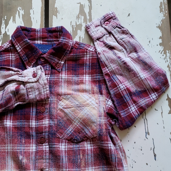 VINTAGE Redesigned Relaxed Perfection Flannel - 8Y - Picture 3 of 11